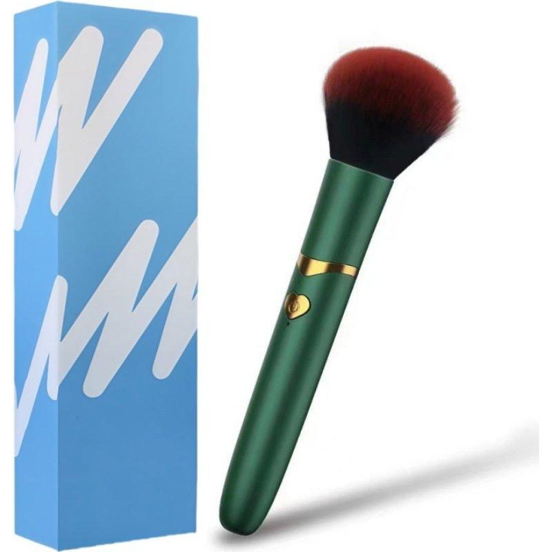 Vibrating makeup brush, loose powder brush, bristle brush, electric fast makeup brush, electric makeup powder puff applicator, makeup brush